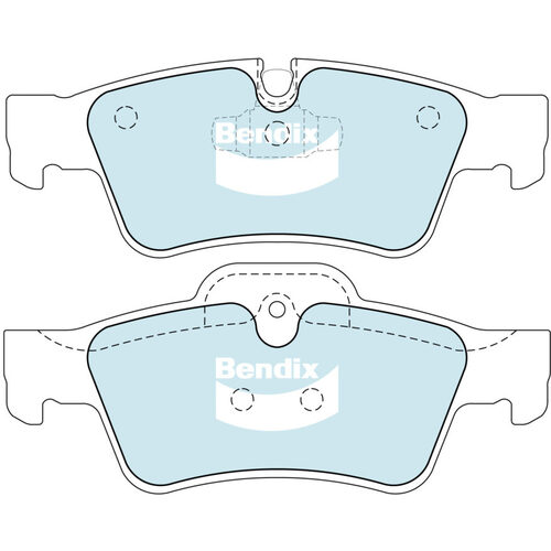 Bendix Rear EURO+ Brake Pad DB2049-EURO+ thumbnail