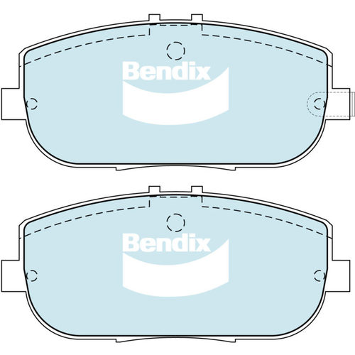 Bendix Rear GCT Brake Pads DB2064GCT thumbnail