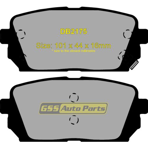 DBA Rear Street Performance Brake Pads DB2175SP DB2175 thumbnail