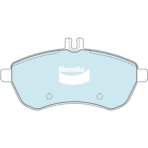 Bendix Front EURO+ Brake Pad DB2181-EURO+ thumbnail