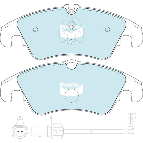 Bendix Front EURO+ Brake Pad DB2186-EURO+ thumbnail