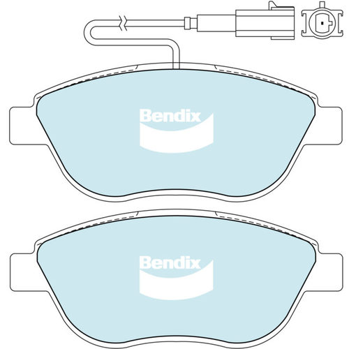 Bendix Front GCT Brake Pad Set DB2219GCT thumbnail