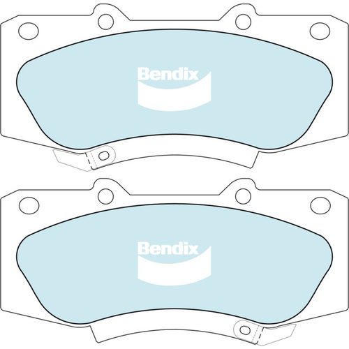 Bendix Front Heavy Duty Brake Pad Set DB2221HD thumbnail