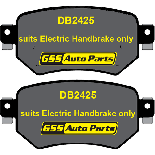 DBA Rear Street Series Brake Pads DB2425SS DB2425 thumbnail