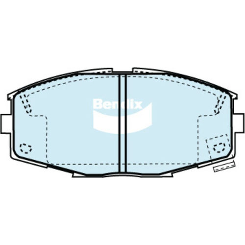 Bendix Front GCT Brake Pads DB431GCT thumbnail