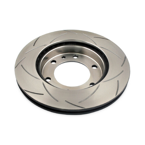 DBA Front Street Series T2 Slotted Brake Rotor (1) DBA151S RDA151 thumbnail