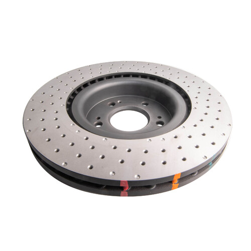 DBA 4000 Series Cross Drilled & Dimpled Brake Rotor (1) DBA42482XD thumbnail