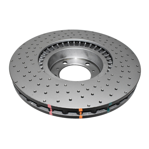DBA 4000 Series Cross Drilled & Dimpled Brake Rotor (1) DBA42592XD thumbnail