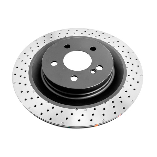 DBA 4000 Series Cross Drilled & Dimpled Brake Rotor (1) DBA42691XD thumbnail