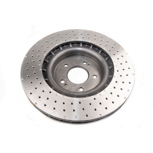 DBA 4000 Series Cross Drilled & Dimpled Brake Rotor (1) DBA43342XD thumbnail
