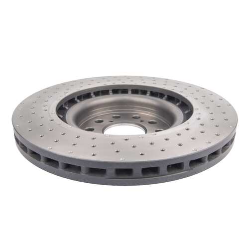 DBA 4000 Series Cross Drilled & Dimpled Brake Rotor (1) DBA43700XD thumbnail