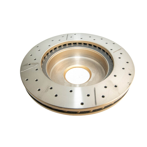 DBA Street Gold Cross-drilled/slotted Undrilled Kp DBA502UX thumbnail