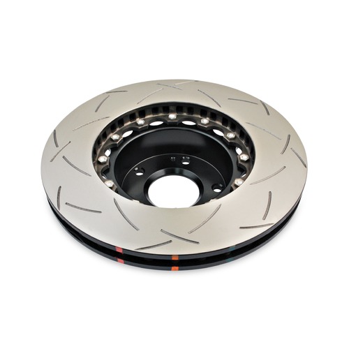 DBA 5000 Series T3 Slotted Fully Assembled 2-piece Black Hat Brake Rotor (1) DBA5046BLKS thumbnail