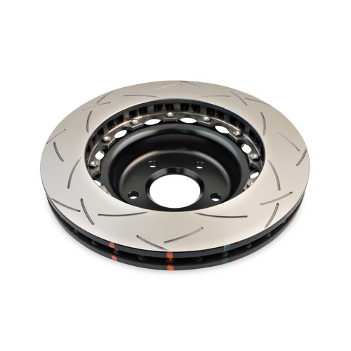 DBA 5000 Series T3 Slotted Fully Assembled 2-piece Black Hat Brake Rotor (1) DBA5055BLKS thumbnail