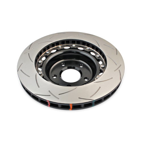 DBA 5000 Series T3 Slotted Fully Assembled 2-piece Black Hat Brake Rotor (1) DBA52018BLKS thumbnail