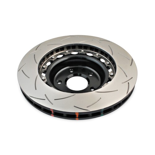 DBA 5000 Series T3 Slotted Fully Assembled 2-piece Black Hat Brake Rotor (1) DBA52024BLKS thumbnail