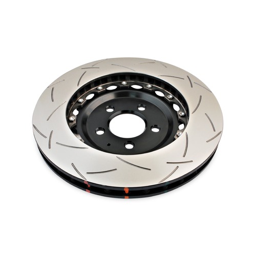 DBA 5000 Series T3 Slotted Fully Assembled 2-piece Black Hat Brake Rotor (1) DBA52102BLKS thumbnail