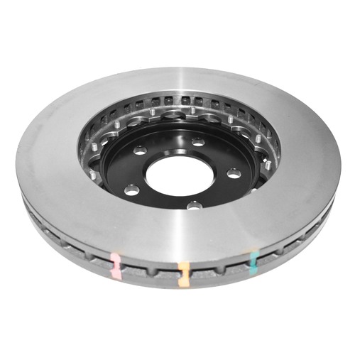 DBA 5000 Series T3 Slotted Fully Assembled 2-piece Black Hat Brake Rotor (1) DBA52113BLKS thumbnail