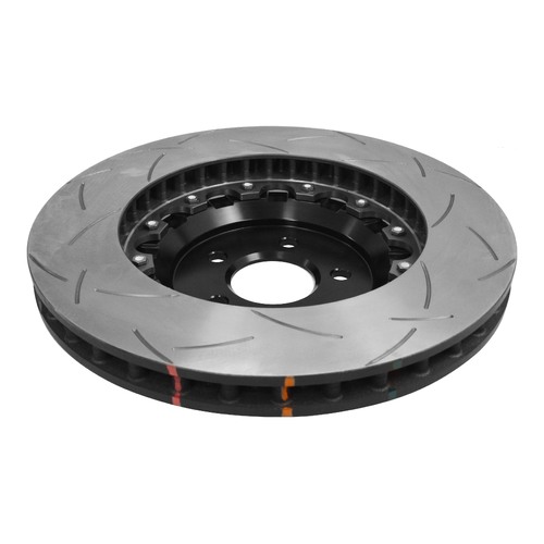 DBA 5000 Series T3 Slotted Fully Assembled 2-piece Black Hat Brake Rotor (1) DBA52166BLKS thumbnail