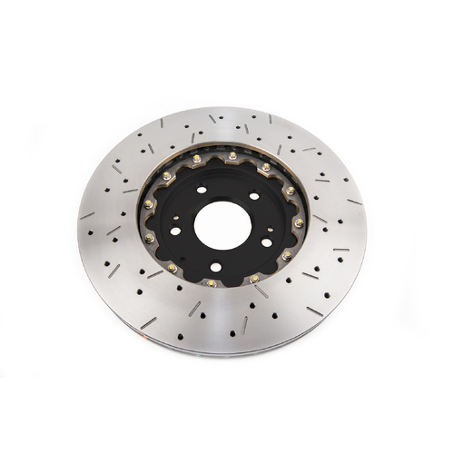DBA 5000 Series T3 Slotted Brake Rotor (1) DBA52218BLKXS thumbnail