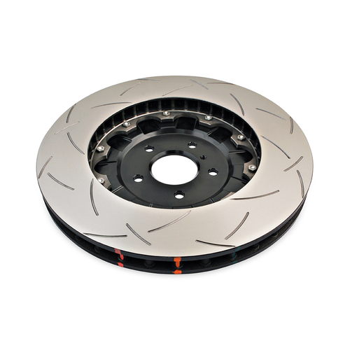 DBA 5000 Series T3 Slotted Fully Assembled 2-piece Black Hat Brake Rotor (1) DBA52320BLKS thumbnail