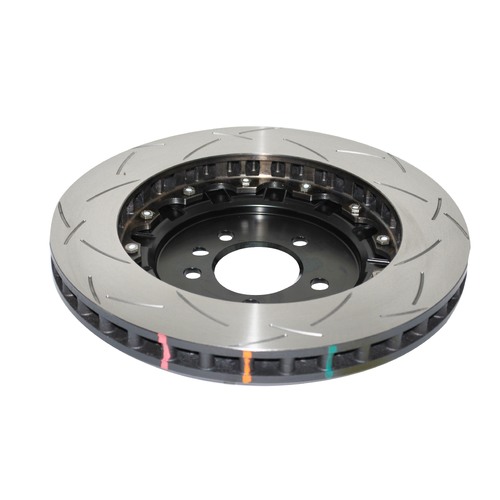 DBA 5000 Series T3 Slotted Fully Assembled 2-piece Black Hat Brake Rotor (1) DBA52364BLKS thumbnail