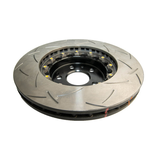 DBA 5000 Series T3 Slotted Fully Assembled 2-piece Black Hat Brake Rotor (1) DBA52366BLKS thumbnail