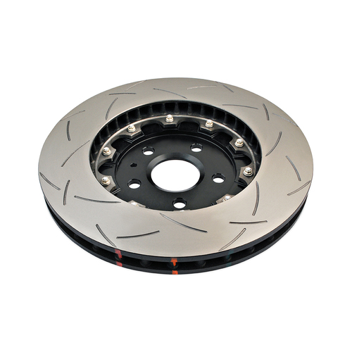 DBA 5000 Series T3 Slotted Fully Assembled 2-piece Black Hat Brake Rotor (1) DBA52604BLKS thumbnail
