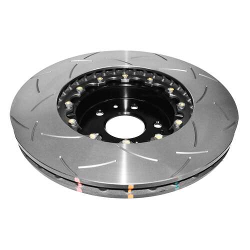 DBA 5000 Series T3 Slotted Fully Assembled 2-piece Black Hat Brake Rotor (1) DBA52645BLKS thumbnail