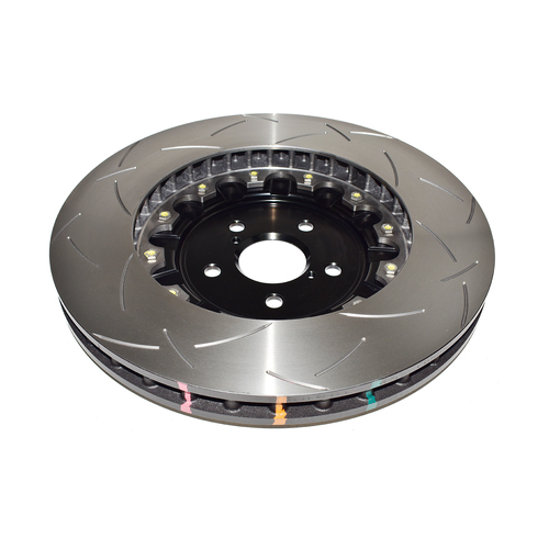 DBA 5000 Series T3 Slotted Fully Assembled 2-piece Black Hat Brake Rotor (1) DBA52788BLKS thumbnail