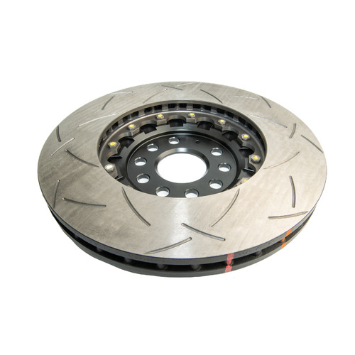 DBA 5000 Series T3 Slotted Fully Assembled 2-piece Black Hat Brake Rotor (1) DBA52830BLKS thumbnail