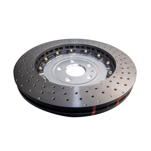 DBA 5000 Series Cross Drilled & Dimpled Replacement Disc Brake Rotor Only (without Hat) (1) DBA52844.1XD thumbnail