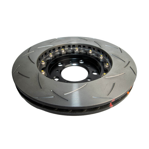 DBA 5000 Series T3 Slotted Fully Assembled 2-piece Black Hat Brake Rotor (1) DBA52880BLKS thumbnail