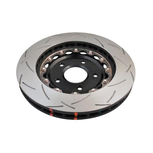 DBA 5000 Series T3 Slotted Fully Assembled 2-piece Black Hat Brake Rotor (1) DBA52990BLKS thumbnail