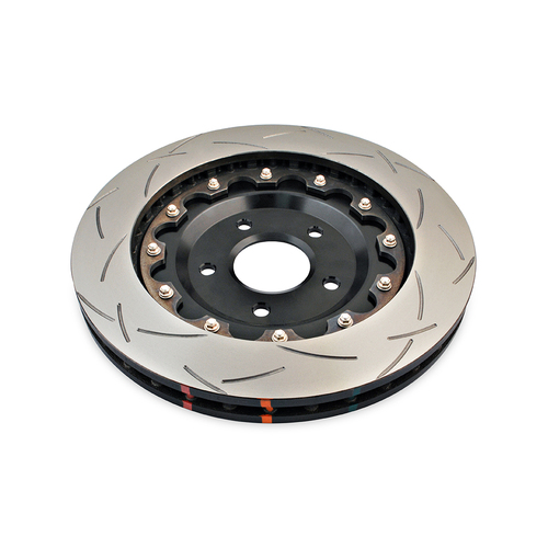 DBA 5000 Series T3 Slotted Fully Assembled 2-piece Black Hat Brake Rotor (1) DBA52992BLKS thumbnail