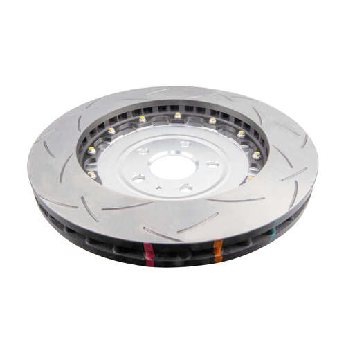 DBA 5000 Series T3 Slotted Fully Assembled 2-piece Silver Hat Brake Rotor (1) DBA53912SLVS thumbnail