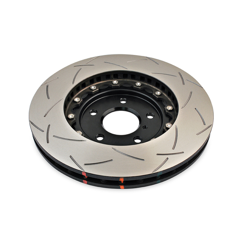 DBA 5000 Series T3 Slotted Fully Assembled 2-piece Black Hat Brake Rotor (1) DBA5600BLKS thumbnail