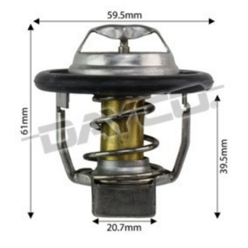 Dayco Thermostat With Seal DT104E thumbnail