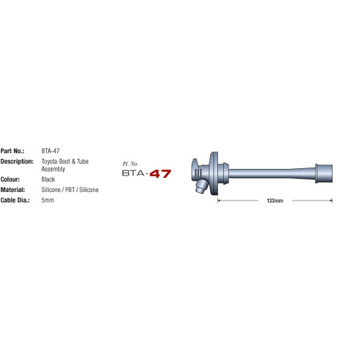 Eagle 5mm Eliminator Ignition Leads E56224 thumbnail