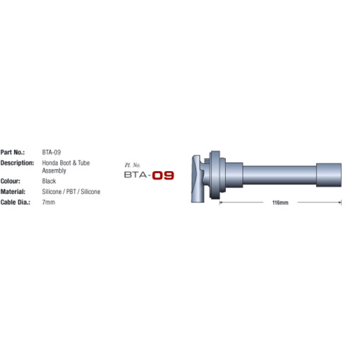 Eagle 7mm Ignition Leads & 4 Ngk Standard Spark Plugs E74237-ZFR6F-11 thumbnail
