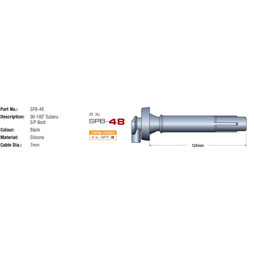 Eagle 7mm Ignition Leads & 4 Denso Iridium Spark Plugs E74633-IK20TT thumbnail