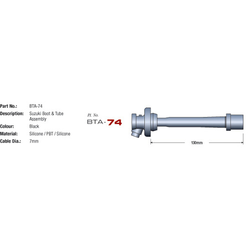 Eagle 7mm Ignition Leads, 4 Denso Iridium Plugs & 2 Mvp Coils E74654-IKH20TT-CM thumbnail