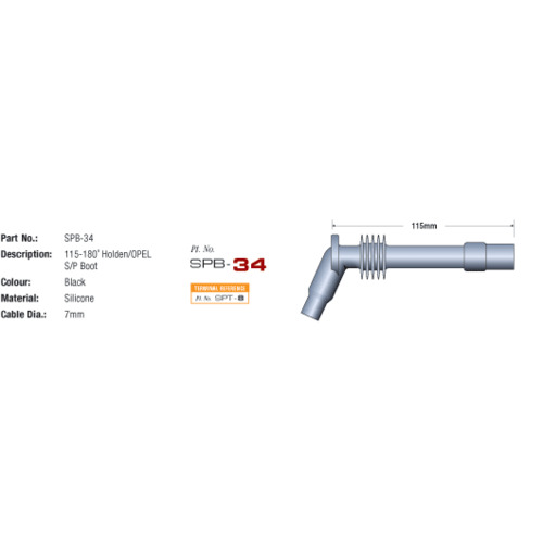 Eagle 7mm Eliminator Ignition Leads Set E74668 thumbnail