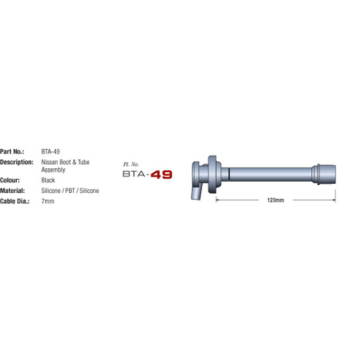 Eagle 7mm Ignition Leads & 4 Ngk Standard Spark Plugs E74670-BKR5E-11 thumbnail