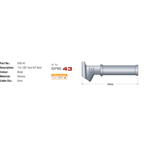 Eagle 8mm Ignition Leads & 6 Denso Iridium Spark Plugs E86651-IT16TT thumbnail