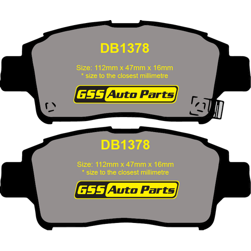TRW Brake Pads =DB1378 thumbnail
