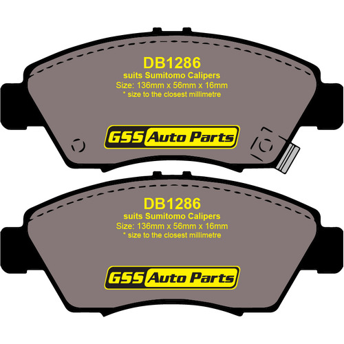TRW Brake Pads =DB1286 thumbnail