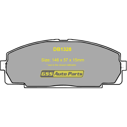 TRW Brake Pads =DB1328 thumbnail