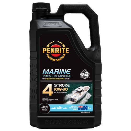 Penrite Marine Outboard 4 Stroke Engine Oil 10W-30 5L MAR10W30005 thumbnail