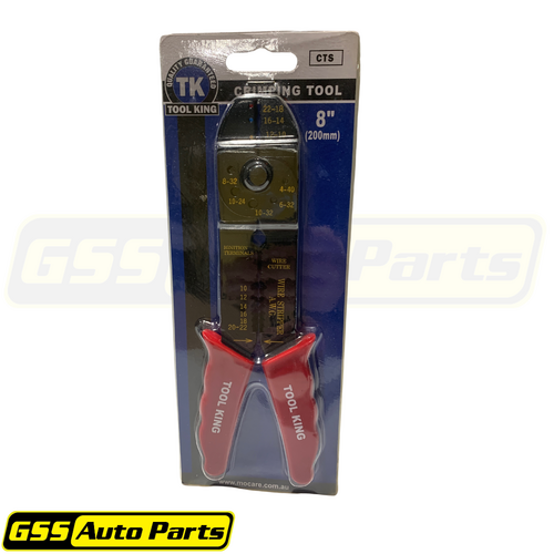 Toolking Crimping Tool 8" Vinyl Grip MOC-CTS thumbnail